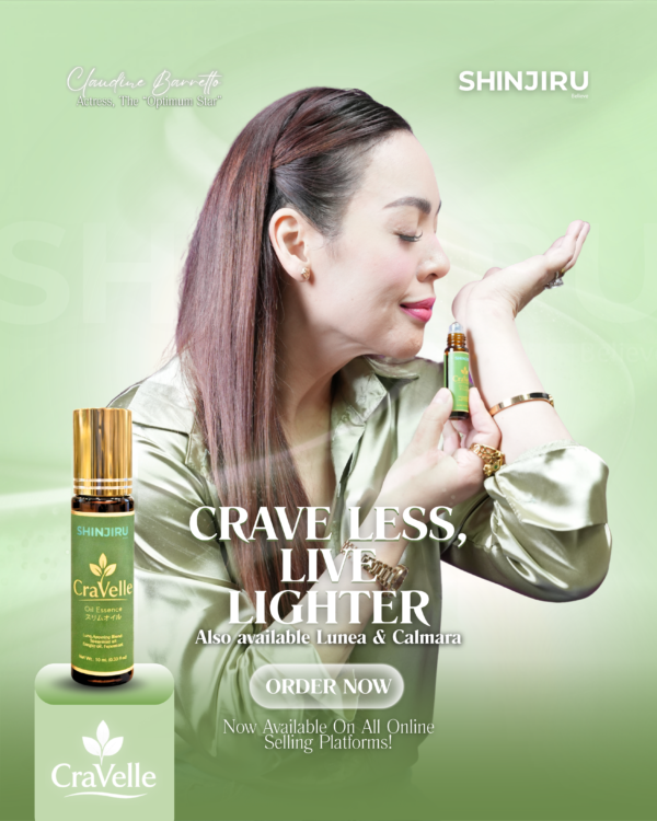 Shinjiru House Blend 102 Detox Drink and Shinjiru CraVelle Oil Essence 10ml Appetite Control Aromatherapy Craving Support Digestive Care | 2-in-1 Bundle