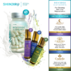Shinjiru Reverse Glutacenta Capsules and Shinjiru Signature Oil Essentials Sleep Stress Appetite Aromatherapy Oil Set 10ml | 4-in-1 Bundle